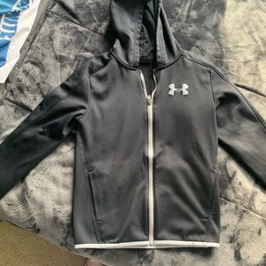 Under armour boys zip up hoodie